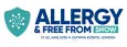 Logo of Allergy & Free from Show with a blue and white color scheme.