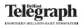 Logo of The Telegraph newspaper on a white background