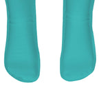 Skinakin clothing's sensitve skin body suit with fully enclosed socks feature.